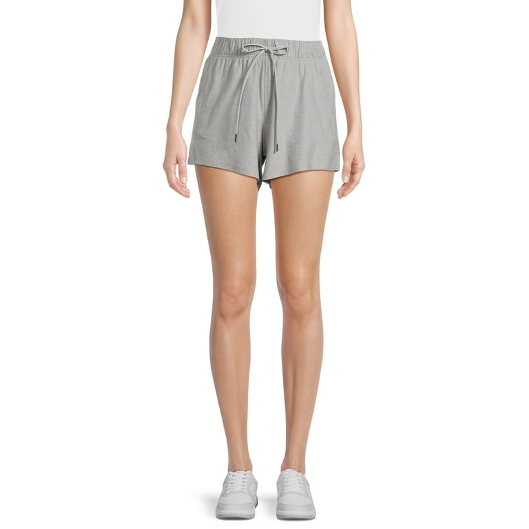 Athletic Works Women s and Women s Plus Size ButterCore Soft Performance Gym Shorts Sizes XS 4X