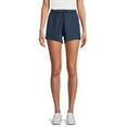thumbnail image 1 of Athletic Works Women's and Women’s Plus Size ButterCore Soft Performance Gym Shorts, Sizes XS-4X, 1 of 5