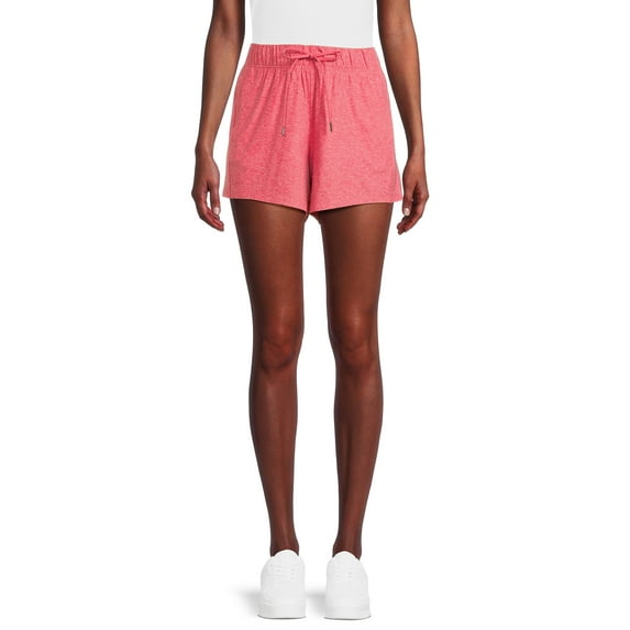 Athletic Works Women's and Women’s Plus Size ButterCore Soft Performance Gym Shorts, Sizes XS-4X