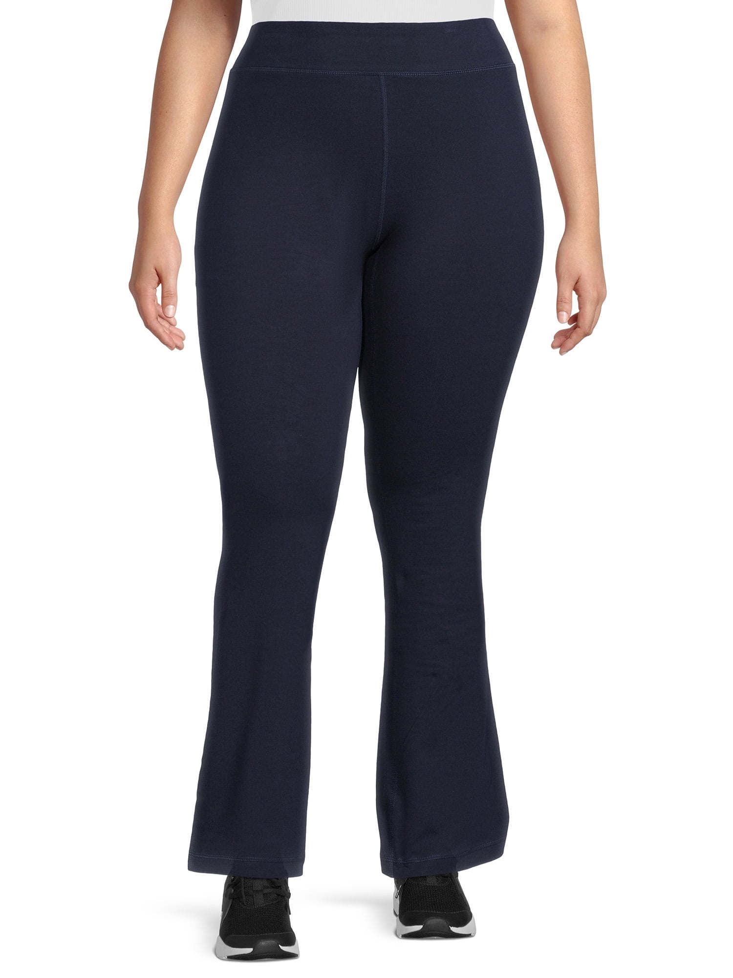 Straight leg plus clearance size yoga pants