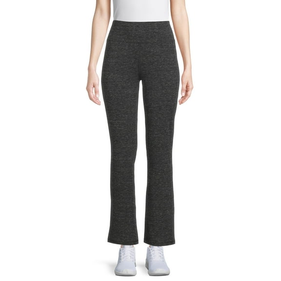 Athletic Works Women’s and Women's Plus Stretch Cotton Blend Straight Leg Pants