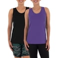 thumbnail image 1 of Athletic Works Womens Core Active Racerback Tank, 2 pack, 1 of 10