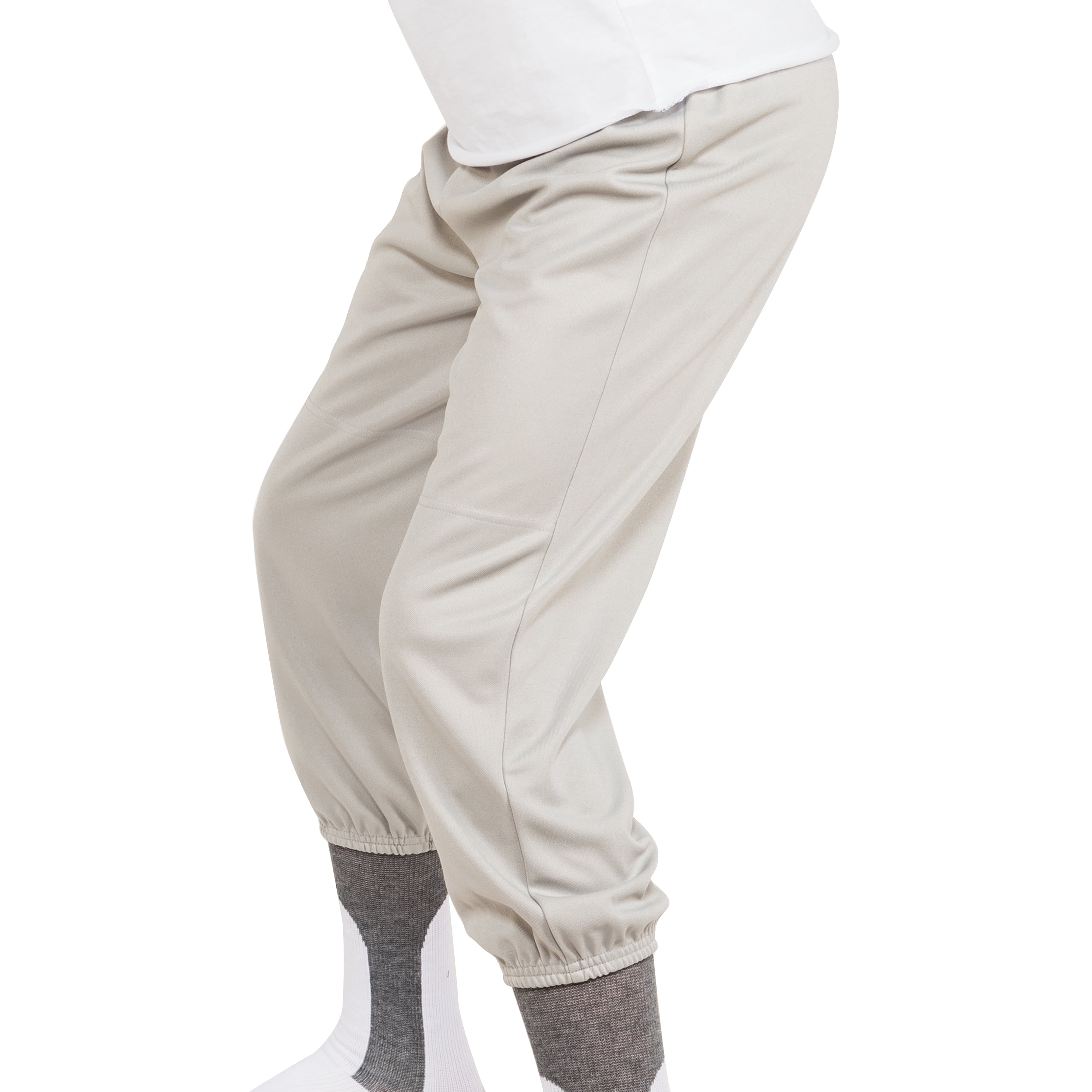 Athletic Works Youth Baseball Pants, Kids Softball Pants, Grey, Size XL