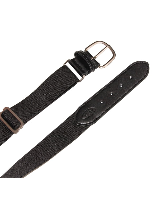 Youth Adjustable Baseball/Softball Belt, Black