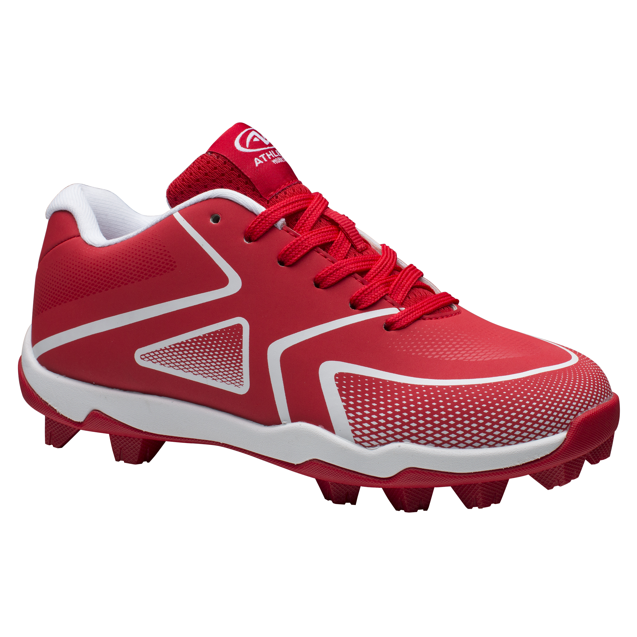 Red youth softball cleats deals