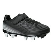 Athletic Works Youth Unisex Soccer Cleats, Black Kids