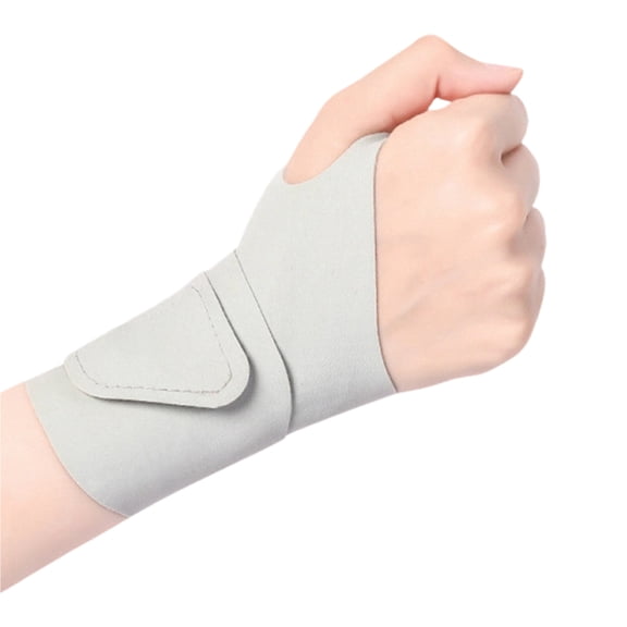 Athletic Wrist Wrap Brace Adjustable Wrists Support Strap Ergonomic Wrist Joint Guard for Badminton Basketball Tennis