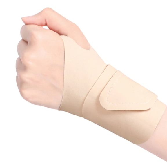 Athletic Wrist Wrap Brace Adjustable Wrists Support Strap Ergonomic Wrist Joint Guard for Badminton Basketball Tennis