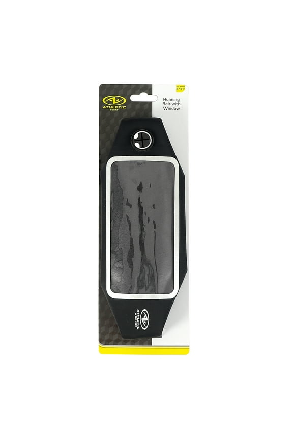 Running Belt with Window for Full - function Touchscreen Operation of Phone with Adjustable belt