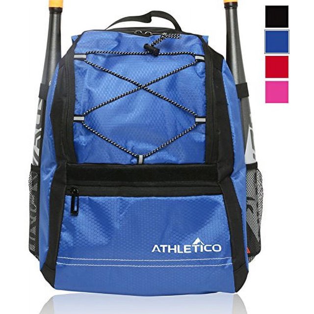 Athletico Youth Baseball Bag Bat Backpack For Baseball, Tball