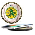 thumbnail image 1 of Athletics 10-Watt Baseball Cooperstown Design Wireless Charger, 1 of 1