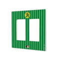 thumbnail image 1 of Athletics 1971-1981 Cooperstown Pinstripe Double Rocker Light Switch Plate, 1 of 4