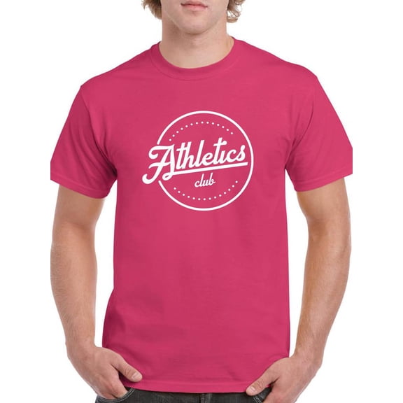 Athletics Club Rubber Seal Style T-Shirt Men -Image by Shutterstock, Male Large