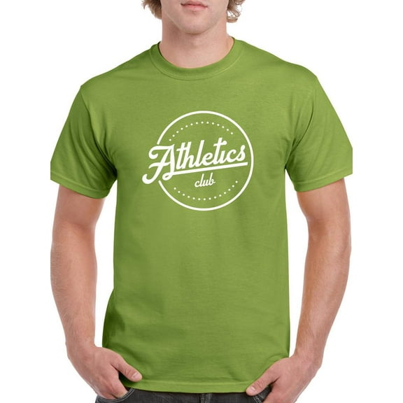 Athletics Club Rubber Seal Style T-Shirt Men -Image by Shutterstock, Male Large