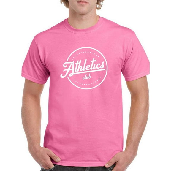 Athletics Club Rubber Seal Style T-Shirt Men -Image by Shutterstock, Male Medium