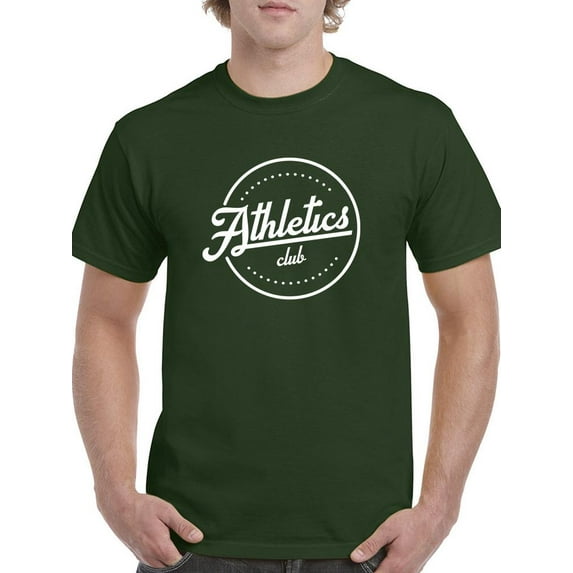 Athletics Club Rubber Seal Style T-Shirt Men -Image by Shutterstock, Male XX-Large