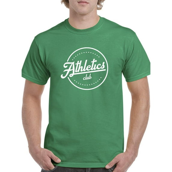 Athletics Club Rubber Seal Style T-Shirt Men -Image by Shutterstock, Male x-Large