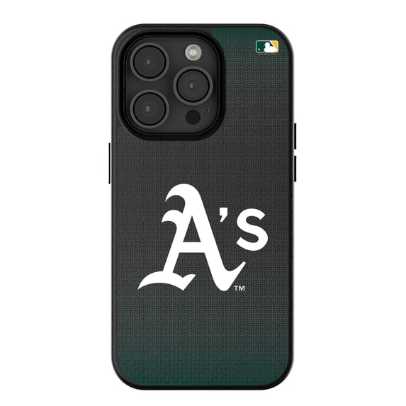 Athletics Linen Logo iPhone Magnetic Bump Case