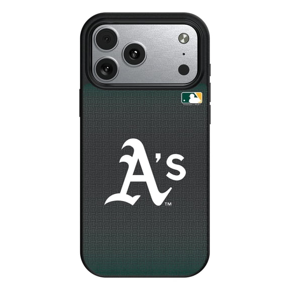 Athletics Linen Logo iPhone Magnetic Bump Case