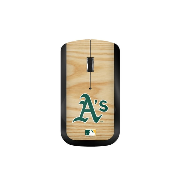 Athletics Wood Print Wireless USB Mouse