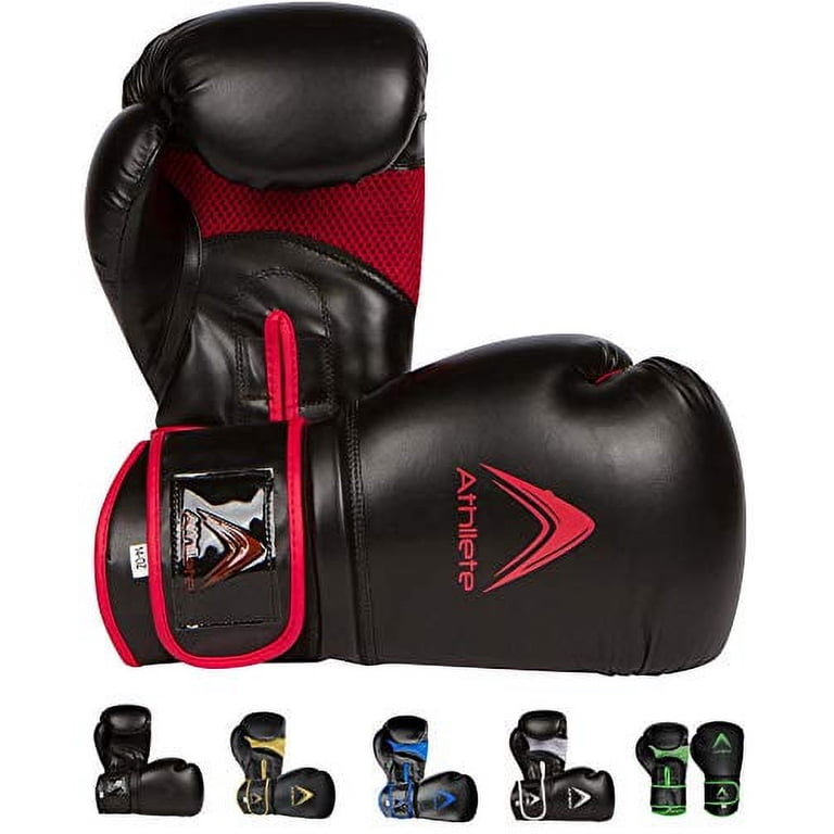 Winning boxing glove BLACK12oz RED8oz