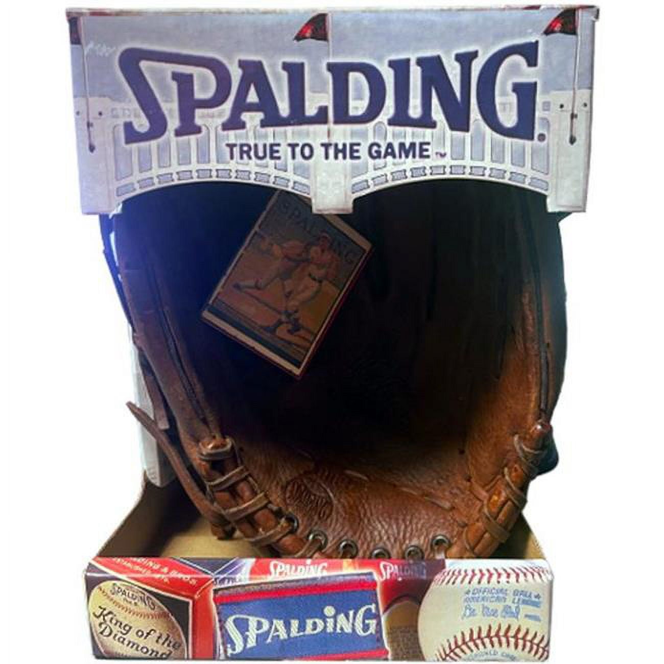 Athlon CTBL-037280 MLB A.G. Spalding & Sons 1920-1950 Vintage Retro Series Leather Fielders Baseball Glove - Rare