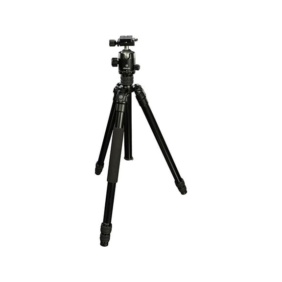 Athlon Optics Midas AL28 - Aluminum Tripod (28mm tube) , Ball Head (36mm) , Soft sided carrying case , Accessories