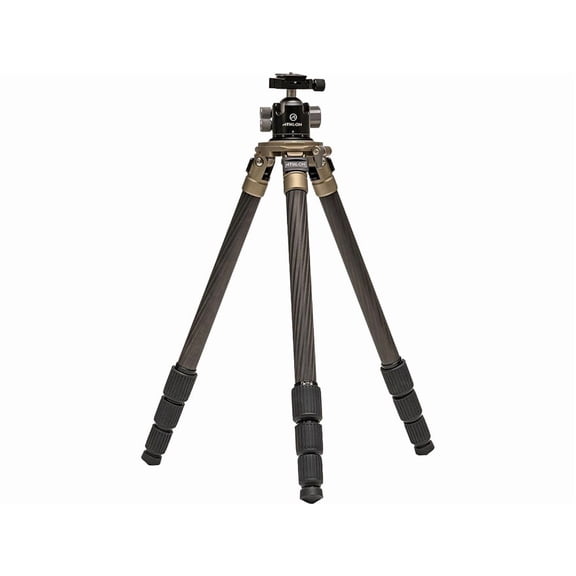 Athlon Midas CF32 Carbon Fiber Tripod 32mm Tube 44mm Ball Head with Soft Sided Carrying Case