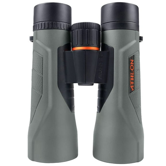 Athlon Optics 10x50 Argos G2 HD Gray Binoculars with Eye Relief for Adults and Kids, High-Powered Binoculars for Hunting, Birdwatching, and More