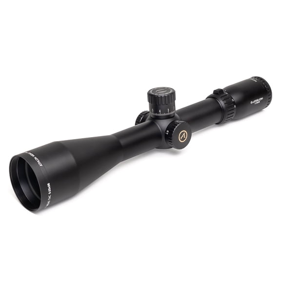 Athlon Optics Midas TAC HD 5-25x56 Direct Dial Elevation and Capped Windage Turrets, Side Focus, 34mm, APRS3 FFP MIL Riflescope