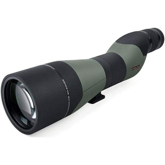 Athlon Optics Argos 20-60x85 HD Spotting Scope, Straight Angle - Green/Black (314002)