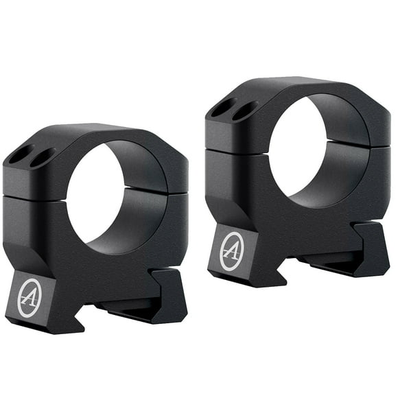 Athlon Optics Armor Picatinny 34mm Scope Rings Anodized Black Low