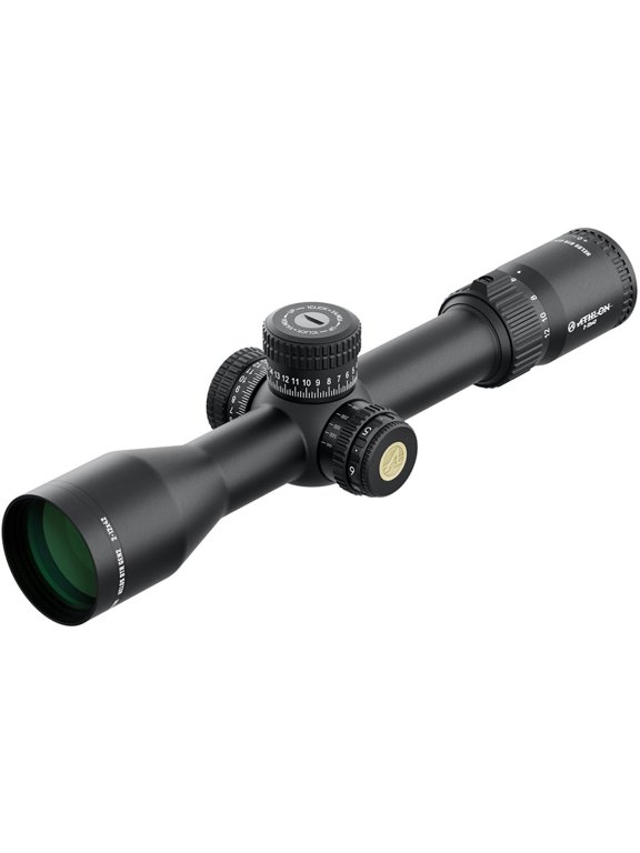 Helos BTR Gen 2 Rifle Scope 2-12x 42mm AHMR2 MOA Illuminated Reticle Matte Black