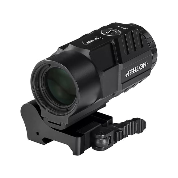 Athlon Optics Midas M5 5x Magnifier with Flip Mount Matte Black