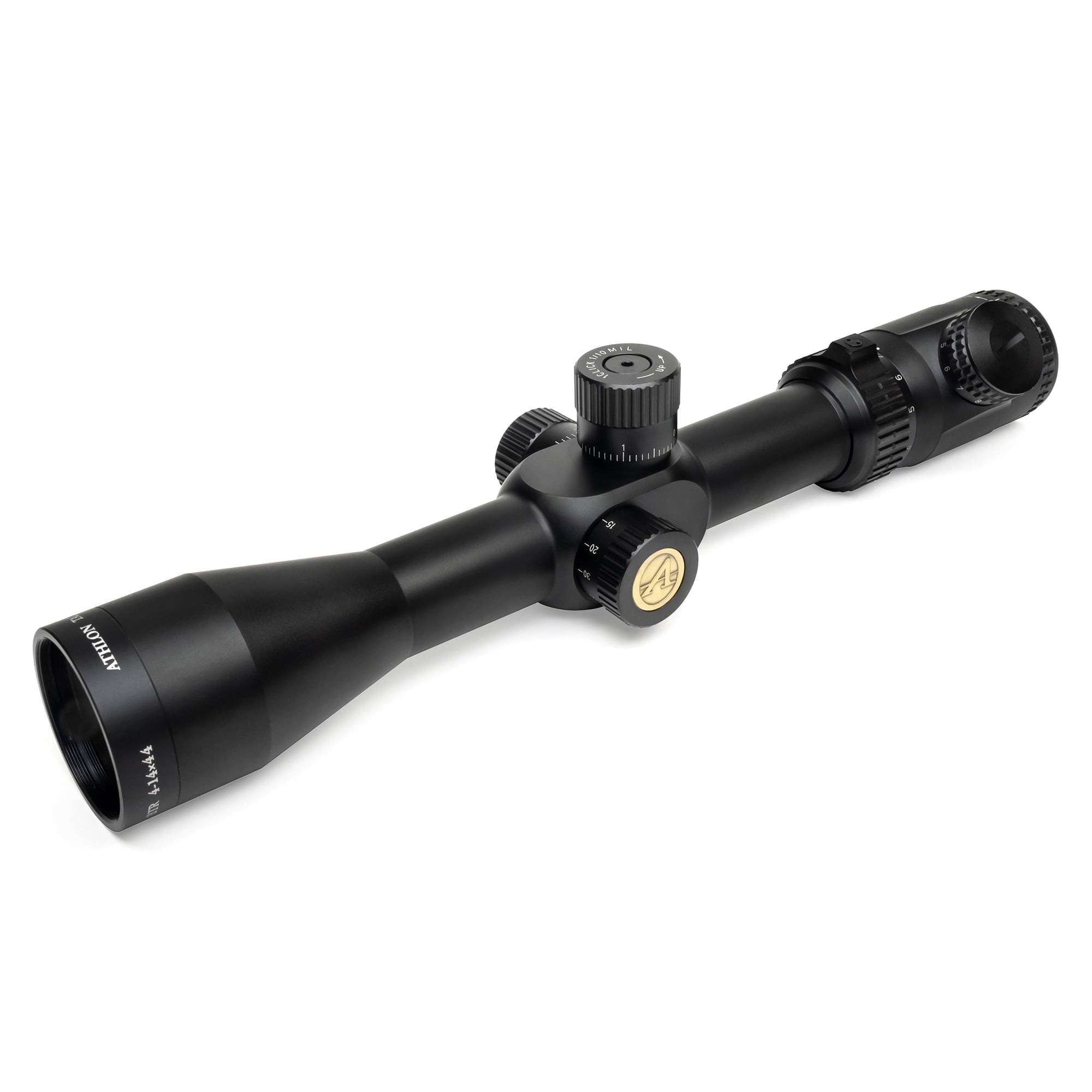 Athlon Optics Talos BTR Riflescope 4-14x44mm, 30mm Main Tube, APLR2 FFP IR MIL Reticle, Black