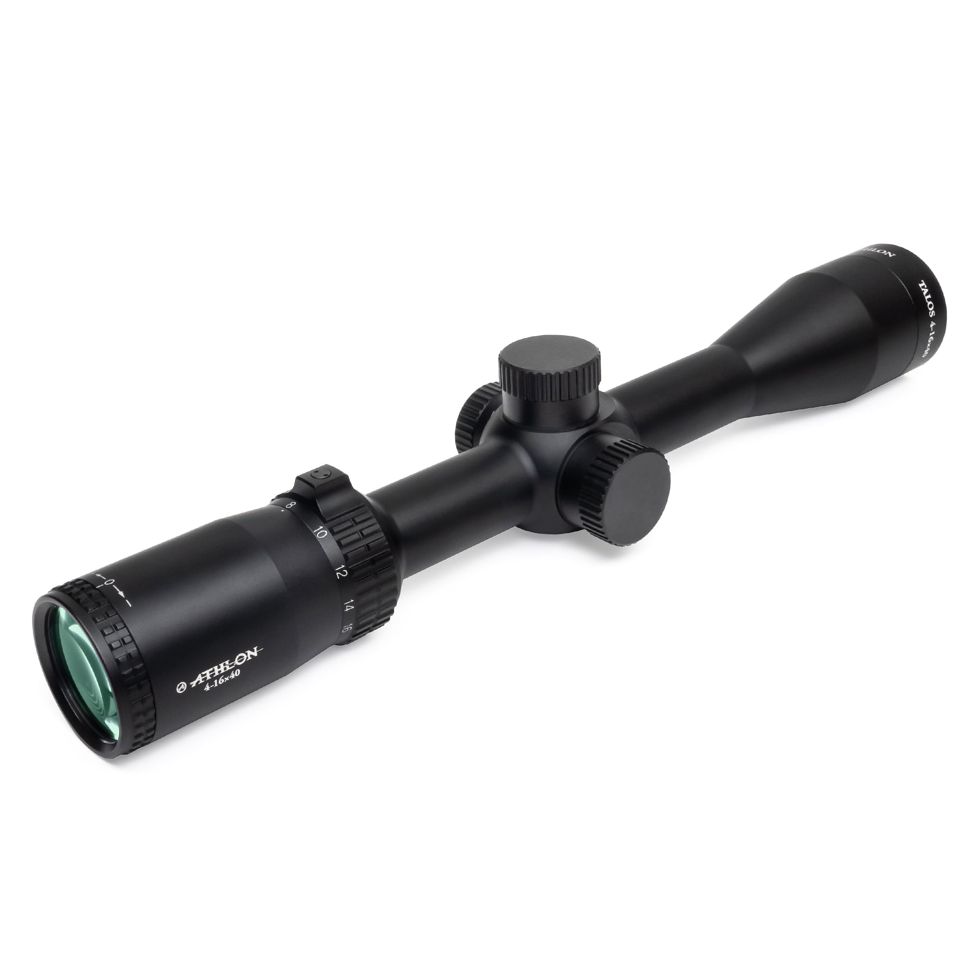Athlon Optics Talos Riflescope, 4-16 x 40, SFP, 1in Tube, MIL Dot Reticle, Lifet