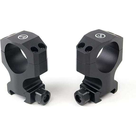 Athlon Optics Precision Picatinny 30mm Scope Rings Matte Black MSR Height