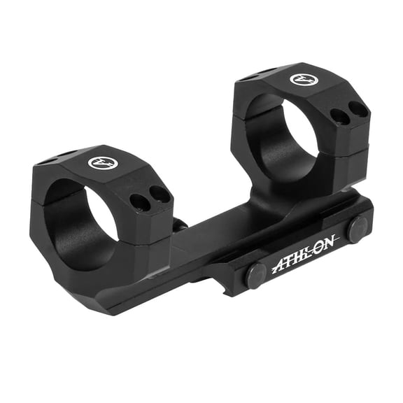 Athlon Precision Pro cant Scope Mount, 34mm Rings, 20 MOA, High Strength Aluminum Alloy, Black (701022)