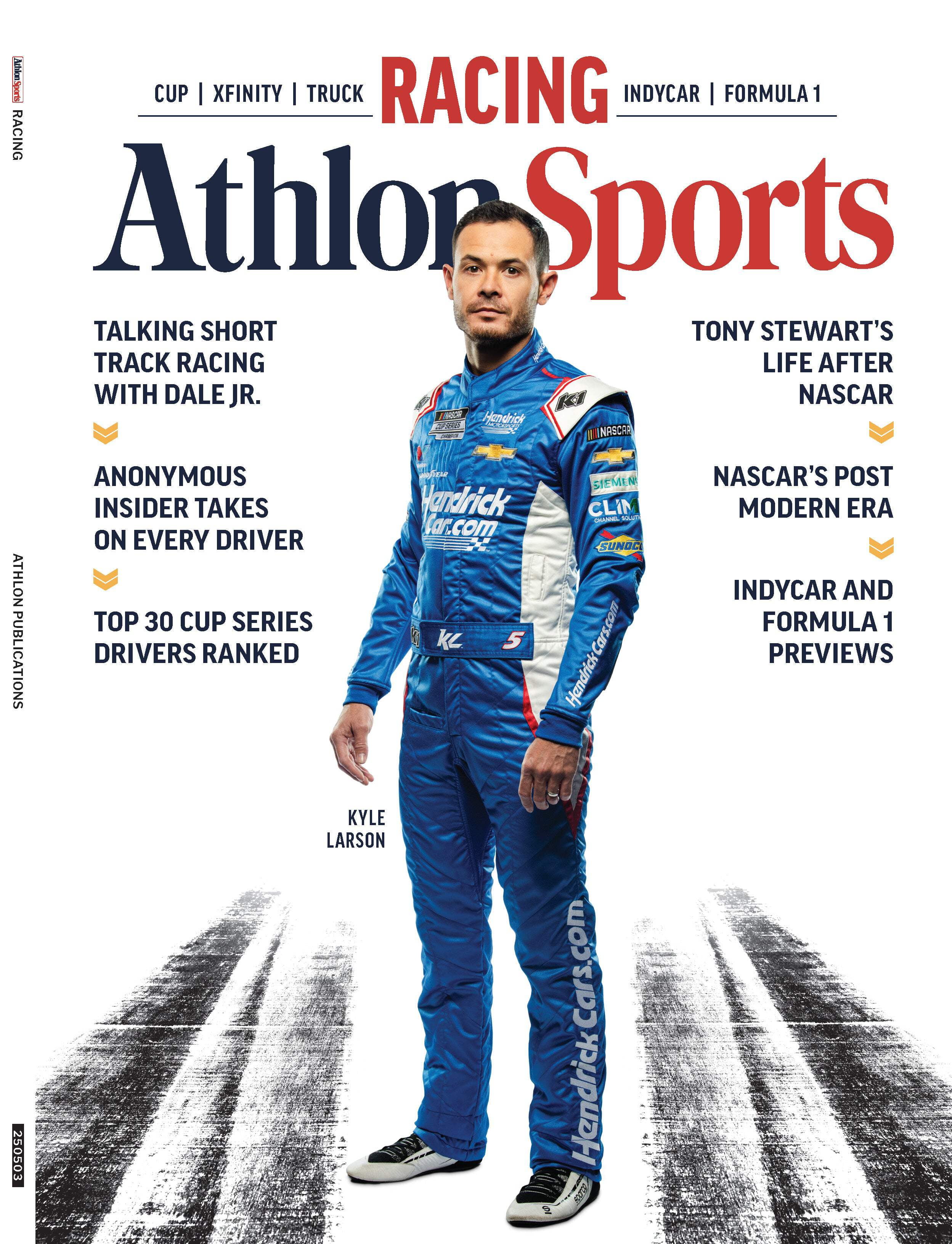 Athlon Sports - 2025 NASCAR Preview: Triumphant Return Of Beloved Motorsports Magazine! Exclusive Interviews, Top 30 Driver Profiles, In-Depth Racing Coverage, Formula 1 Previews More!