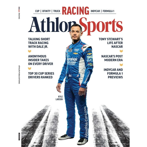 Athlon Sports - 2025 NASCAR Preview: Triumphant Return Of Beloved Motorsports Magazine! Exclusive Interviews, Top 30 Driver Profiles, In-Depth Racing Coverage, Formula 1 Previews More!