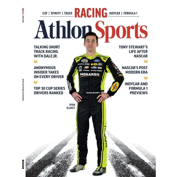 Athlon Sports - 2025 NASCAR Preview: Triumphant Return Of Beloved Motorsports Magazine! Exclusive Interviews, Top 30 Driver Profiles, In-Depth Racing Coverage, Formula 1 Previews More!