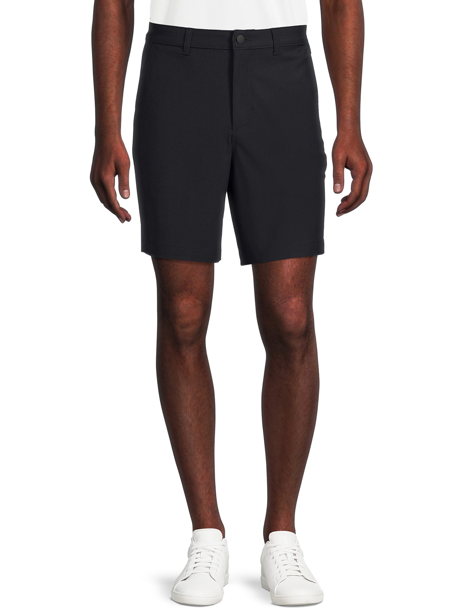 Hombre Lee Jeans Performance Series Tri-flex No Iron Relaxed Fit Pant In Black Cargo Shorts
