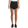 thumbnail image 1 of Athlux Women's Basic Luxe Dolphin Hem Running Shorts, 1 of 5