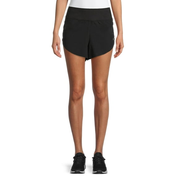 Athlux Women's Basic Luxe Dolphin Hem Running Shorts