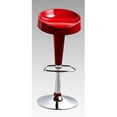 thumbnail image 1 of Athome USA B80106 Adjustable Acrylic Bar Stool, Red, 1 of 1