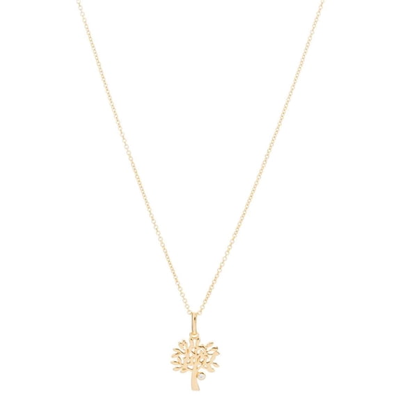 Athra Women's Tree Of Life Necklace With Extension, Gold,OS - US
