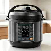 Atilioo 3QT Electric Pressure Cooker, 10-in-1 Multi Cooker, Stainless Steel Non-Stick Pot, Slow Cook, Yogurt Maker, Rice Cooker, Saute Steamer with Recipe, Black