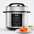 thumbnail image 1 of Atilioo 6 Quart Electric Pressure Cooker, 12-in-1 Stainless Steel Non-Stick Pot- Multicooker for Pressure Cooking, Slow Cooker, Rice, Steamer, Sauté, Yogurt, Warmer, 1 of 11