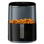 Atilioo 6QT Air Fryer - 12-in-1 Multifunctional Touchscreen Cooker, Crisps, Roasts, Bakes & Reheats with 95% Less Oil, Quick & Easy Meals, Large Capacity Electric Oven, Black