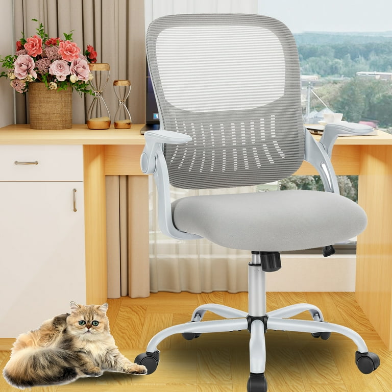 Comfortable Ergonomic Office Chair, Adjustable Lumbar Support